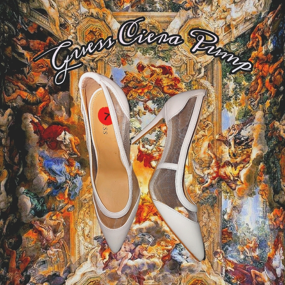 Guess Ceira Pump in White